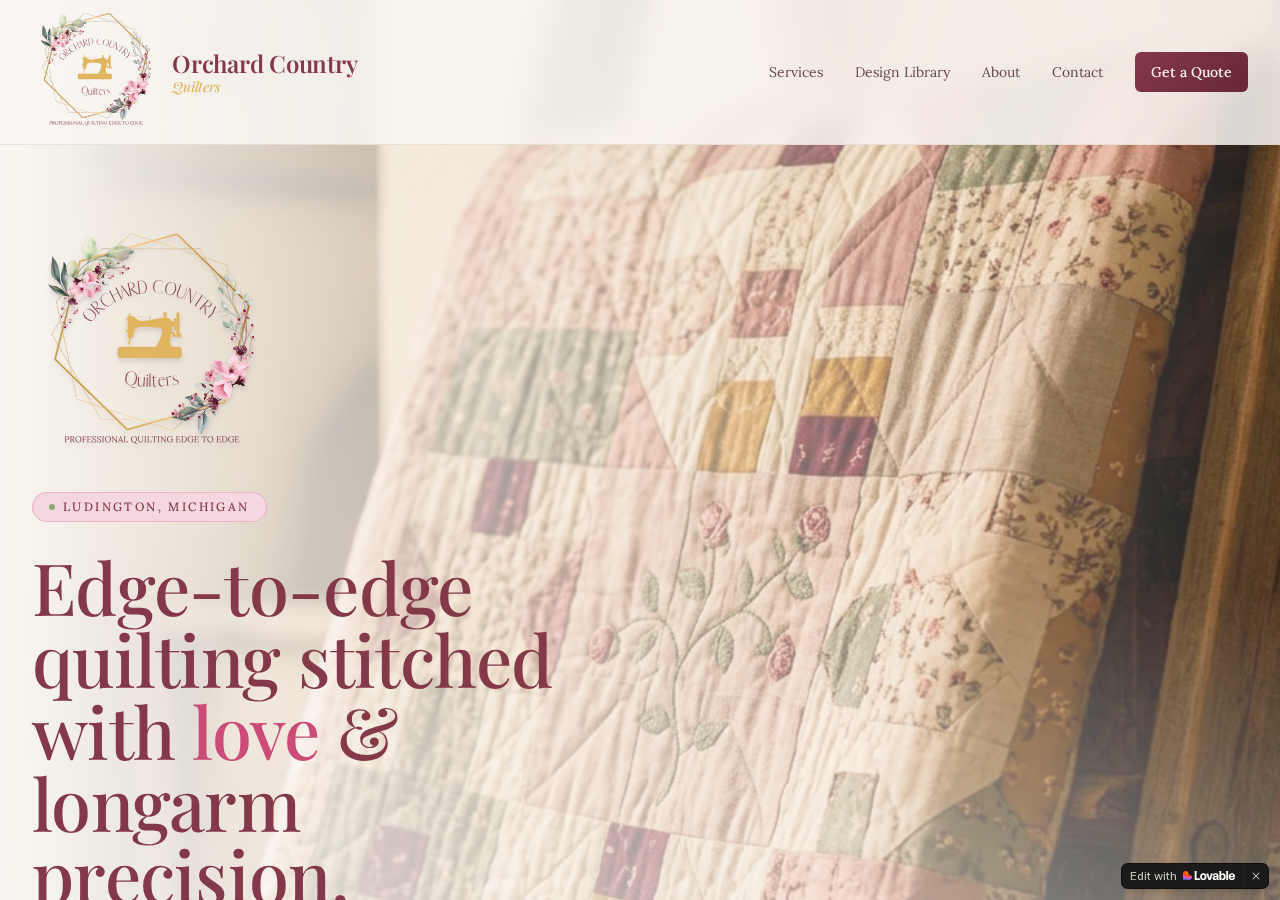 Orchard Country Quilters website